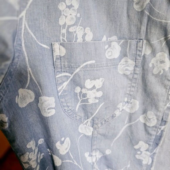 Blue Willis cotton jacket - Picture 5 of 6